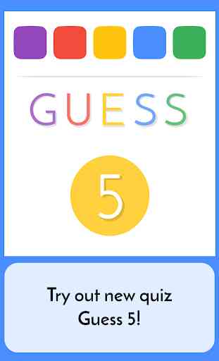 Guess 5 - Words Quiz 4
