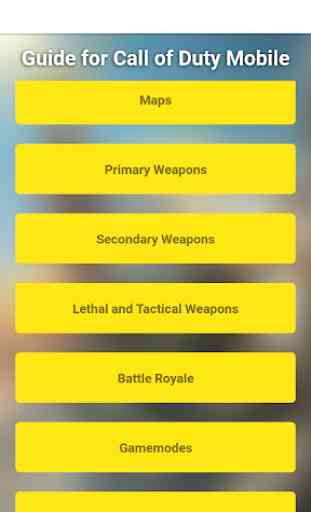 Guide for COD Mobile 2