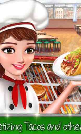 High School Café Girl: Burger Serving Cooking Game 4