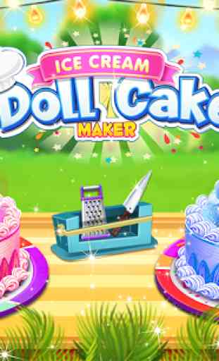Ice Cream Chocolate Doll Cake Maker 2018 1