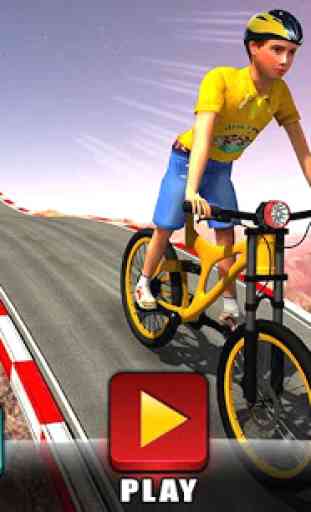 Impossible Kids Bicycle Rider - Hill Tracks Racing 1