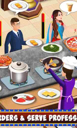 Indian Food Restaurant Kitchen Story Cooking Games 4
