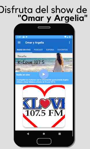 K Love 107.5 FM - Omar y Argelia 1