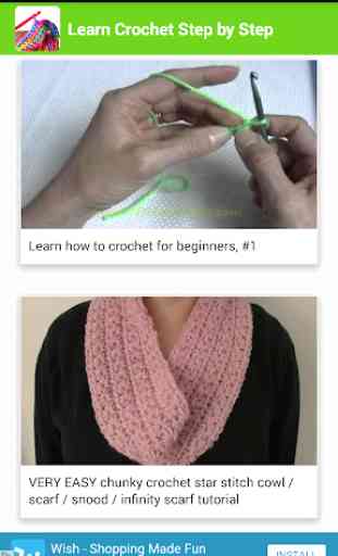 Learn Crochet Step by Step 3