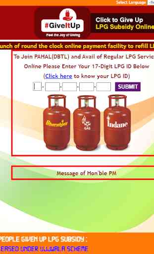 LPG GAS Booking Online Indane / Bharat / HP Gas 3