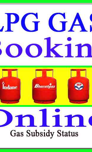LPG GAS Online Booking Indane Gas Bharatgas HP Gas 1