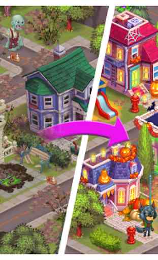 Monster Farm: Happy Ghost Village & Witch Mansion 3