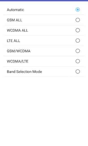 Network Mode Samsung 1