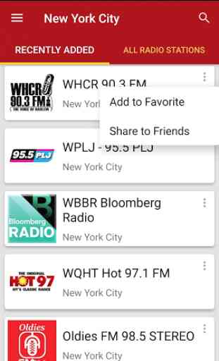 New York City Radio Stations - USA 2
