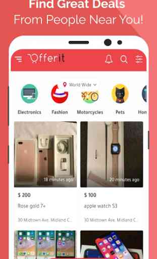 OFFERit - Buy and Sell Used Stuff Locally letgo 3