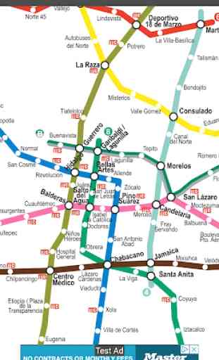 Official Mexico City Metro System 1