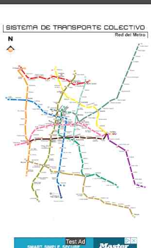 Official Mexico City Metro System 2