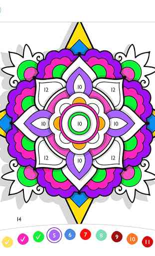 Paint by Number: Free Coloring Book 4