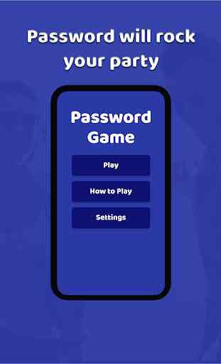 Password Party Game 1