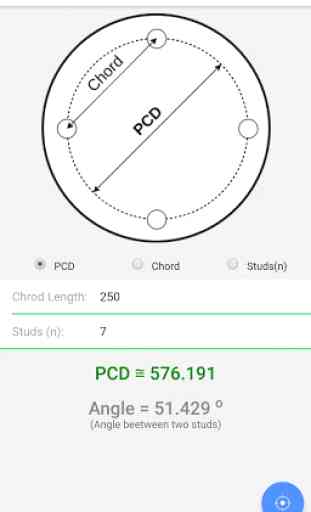 PCD and Chord Calculator 1