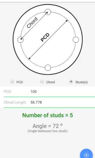 PCD and Chord Calculator 3