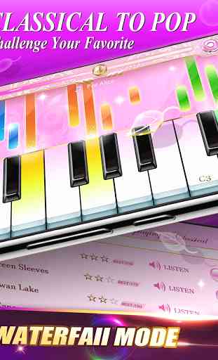 Piano Master Pink: Magic Piano Keyboard 3