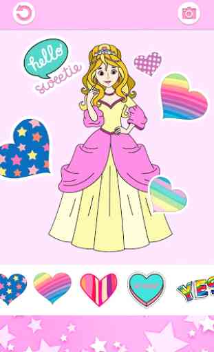 Princess Coloring Book 4