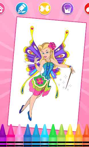Princess Coloring Pages for Kids  1