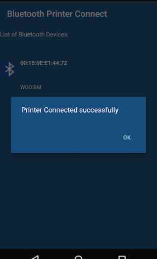 Printer Bluetooth Connect 4