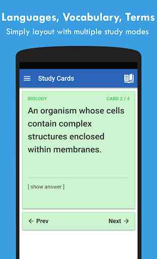 QuizCards: Flashcard Maker for Study and Quiz 2