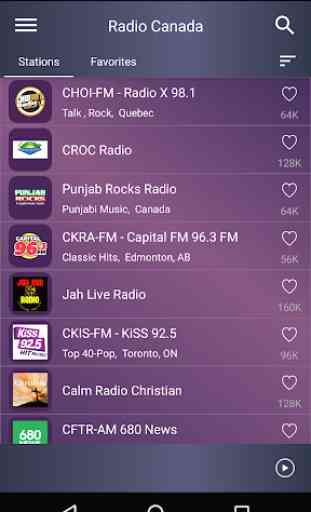 Radio Canada - Radio FM Canada 2