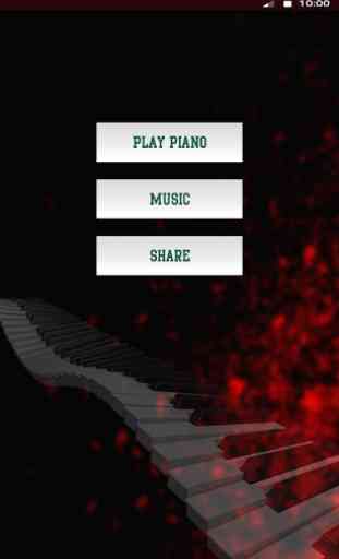 Real Musical Piano Keyboard 2019 with Piano Music 1