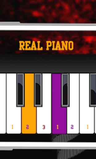 Real Musical Piano Keyboard 2019 with Piano Music 3