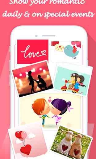 Romantic Card: create love e-card 1
