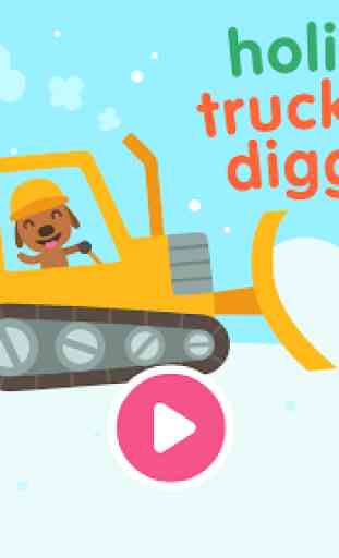 Sago Mini Holiday Trucks and Diggers 1