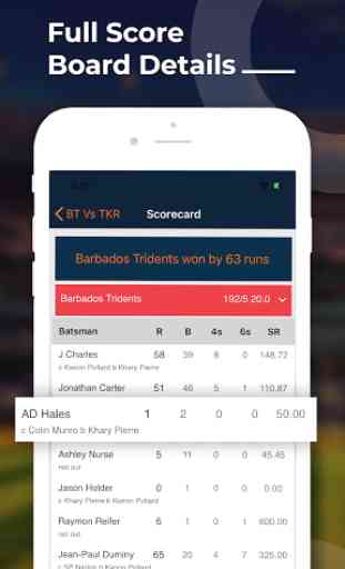 Score Bazaar - Cricket Live Line Score 2