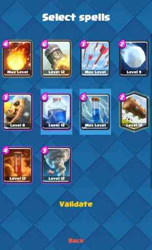 Spell Comparator Clash Royale 3