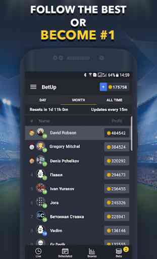 Sports Betting Game - BETUP 4