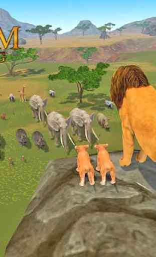 The Lion Simulator: Animal Family Game 1