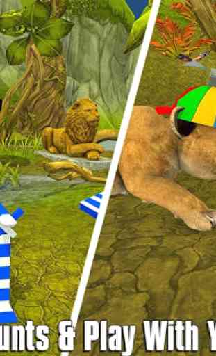 The Lion Simulator: Animal Family Game 3