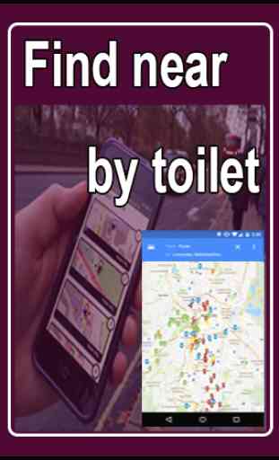 Toilet Finder app 1