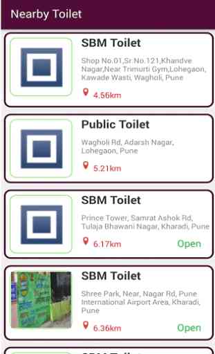Toilet Finder app 4
