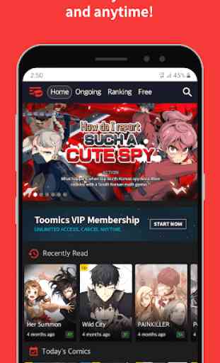 Toomics - Read Comics, Webtoons, Manga for Free 1