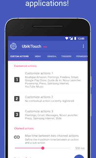 UbikiTouch | Navigation Gestures  and Automation 1