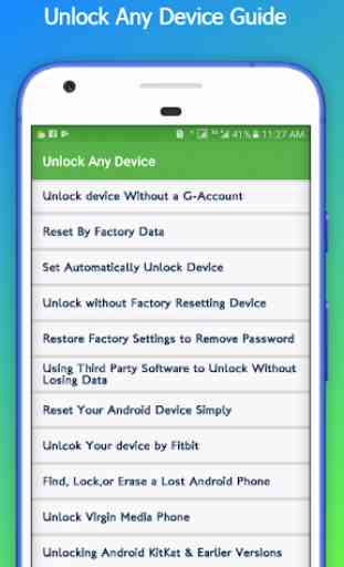 Unlock any Device Guide: Phone Guide 2019 1