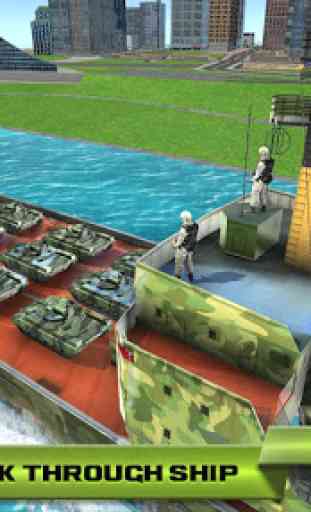 US Army Car Transport Cruise Ship Simulator 2019 2
