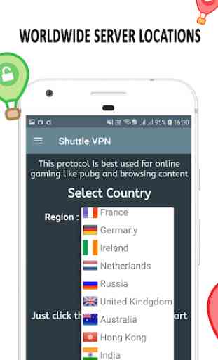 VPN : Shuttle VPN, Free VPN, Unlimited Turbo VPN 1