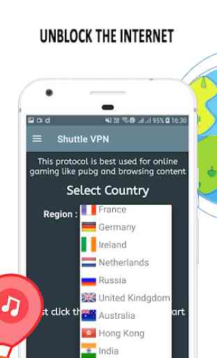 VPN : Shuttle VPN, Free VPN, Unlimited Turbo VPN 4