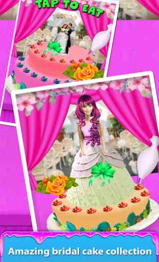 Wedding Doll Cake Maker! Cooking Bridal Cakes 4