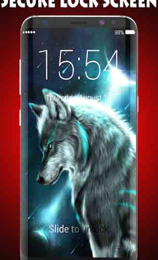Wolf Lock Screen 1