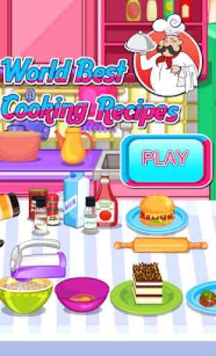 World Best Cooking Recipes Game 1