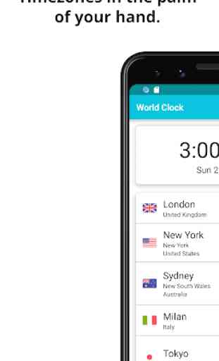 World Clock - Timezones and Travel Infos 1