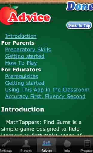 MathTappers: Find Sums – a math game to help children learn basic facts for addition and subtraction 2