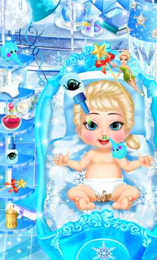 Mommy Queen's Newborn Ice Baby - Infant Child & Birth Care Games 3