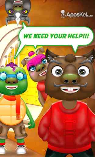 Mutant Animal Nose Hair Doctor – Ninja Surgery Games for Kids Free 1